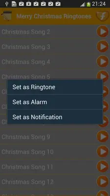 Merry Christmas Ringtones android App screenshot 0